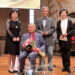 작년 6월12일 연합장로교회 커뮤니티센터에서 열린 제1회 글여울 신인 문학상 수상자들이 기념 촬영을 하고 있다.