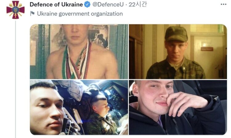 이들이 우크라 민간인 학살범 러시아군인 10명 얼굴 공개됐다