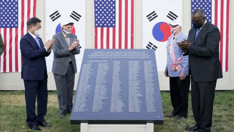 한국전 참전용사 추모의 벽' 가시화