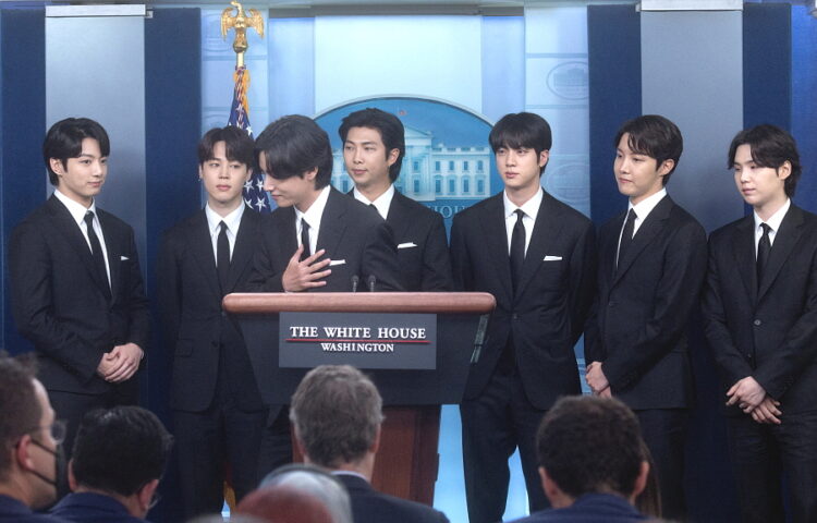 백악관 방문한 BTS 아시아계 증오범죄 근절되길 희망