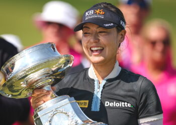전인지가 LPGA 투어 메이저대회 KPMG 여자 PGA 챔피언십에서 우승했다. 사진 / USA today via Reuters