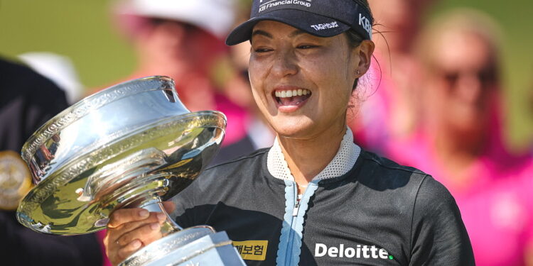 전인지가 LPGA 투어 메이저대회 KPMG 여자 PGA 챔피언십에서 우승했다. 사진 / USA today via Reuters