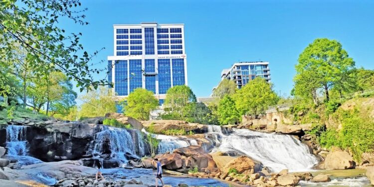 그린빌, 아름다운 ‘녹색도시’…도심 강변공원 명물