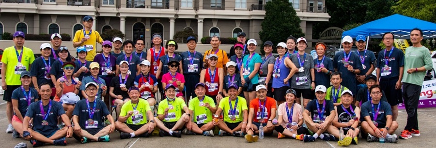 78세 김승배씨 10km 55분에 달렸다...빅피치 시즐러 10K 마라톤