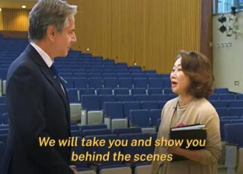 블링컨 국무장관 그녀 없이 외교 못해