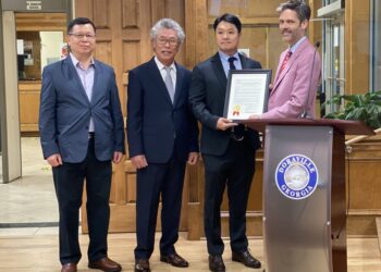 도라빌시, 한국 개천절 ‘한인의 날’ 로 지정