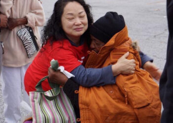 점퍼 나눔에 힘보태 주세요 미션 아가페 모금 행사