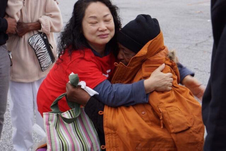 점퍼 나눔에 힘보태 주세요 미션 아가페 모금 행사