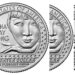 안나 메이 웡의 얼굴이 각인된 25센트 주화.조폐국 사진.