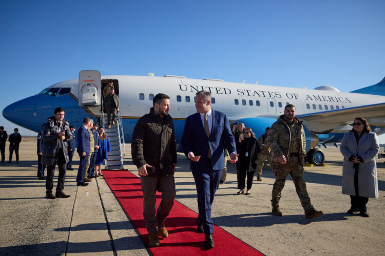 젤렌스키 우크라이나 대통령이 지난 21일 미국을 방문했다. 사진 / 로이터.