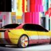 2023년 1월 4일 라스베이거스에서 열린 소비자 가전 박람회 CES 2023 에서 BMW i Vision Dee 컨셉트카가 색상 변경 기능을 선보이고 있다. 로이터.