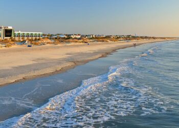 타이비섬 해변. 사바나 관광청 사진.