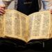 소더비가 공개한 가장 오래된 히브리어 성경책 '코덱스 사순'. 로이터