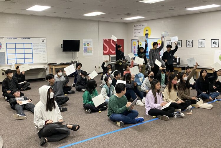 탈락한 학생들 대부분이 패자부활전에서 정답을 맞춰 다시 본선에 참가할 수 있게 됐다. 사진 / 윤지아 기자.