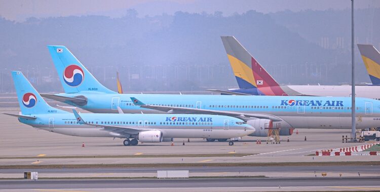 인천공항 계류장. 사진은 기사와 직접 관련 없음. 연합뉴스