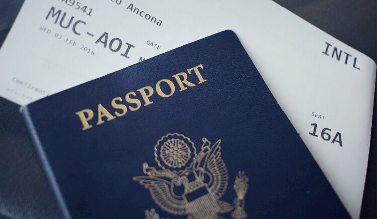 미국 여권 이미지
