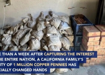 지하실서 발견한 페니 1백만개, 2만불 넘게 팔렸다
