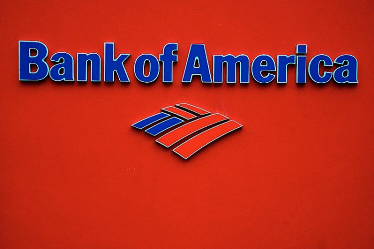 뉴욕 맨해튼 자치구에 있는 Bank of America 로고. 로이터