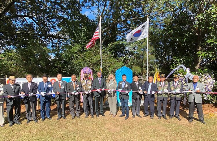 월남 참전용사 넋 기린다... 동남부유공자회, 충혼비 기공식