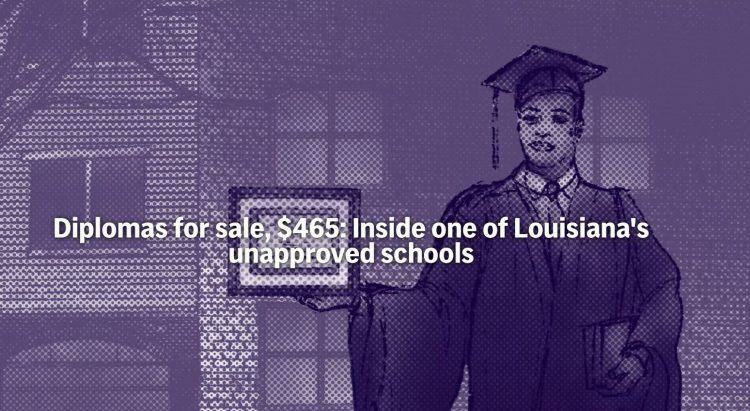 몇백불 내면 졸업장 주는 루이지애나주 비인가 학교들