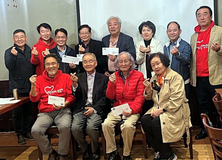 '사랑의 천사포' 6만불 성금 전달