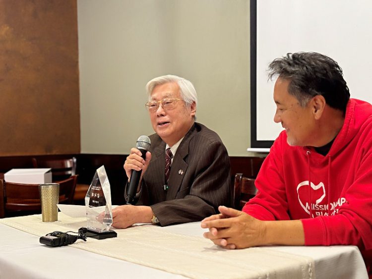 조중식 호프웰 인터내셔널 회장, 미션 아가페에 1만불 쾌척