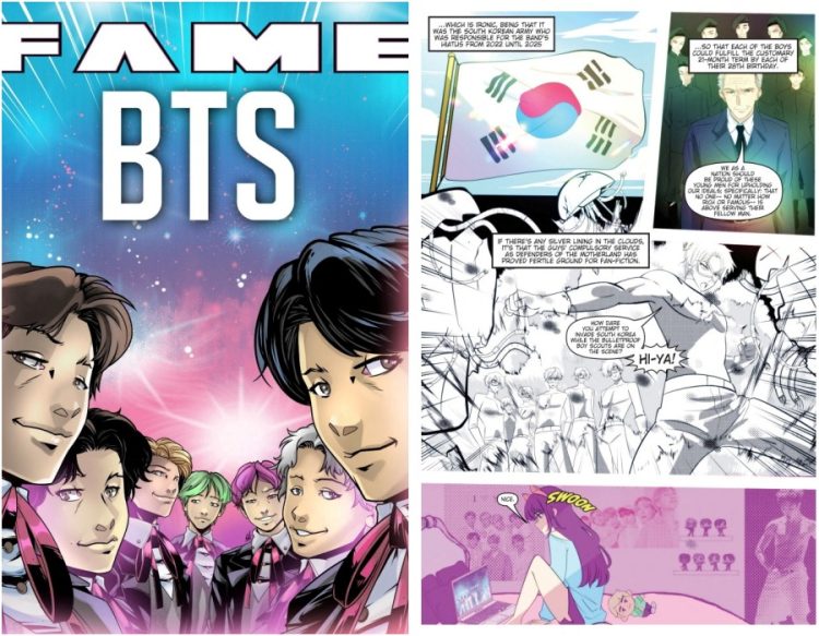 BTS 스타 탄생부터 입대까지…미국서 만화책으로 나온다