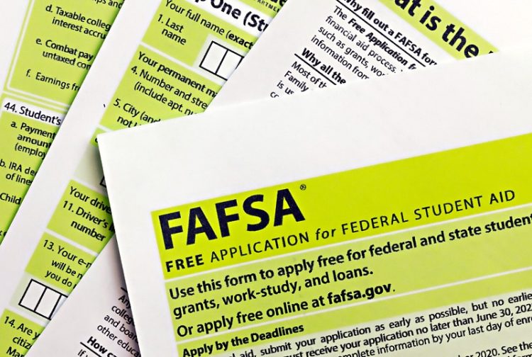 FAFSA. shutterstock