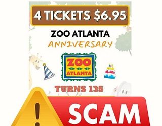 애틀랜타 동물원 가짜 티켓 조심