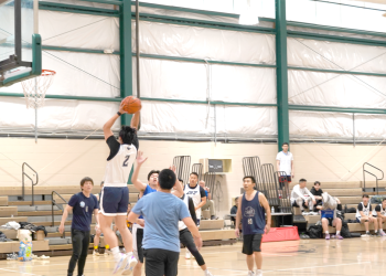 6일 조지아주 페이엇 카운티 피치트리시티의 한 종합체육시설에서 열린 농구대회. 장채원 기자