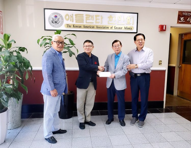 주중광 명예회장, 한인회에 코페 1만불 후원