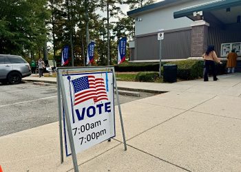 2024년 11월5일 귀넷 쇼티하웰 투표소