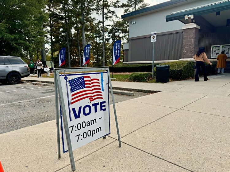 2024년 11월5일 귀넷 쇼티하웰 투표소