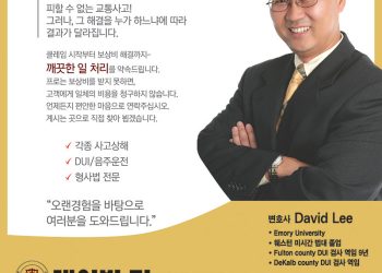 [조지아·동남부 추천 한인업체] 데이빗 리 법률그룹 LAW OFFICE OF DAVID S. LEE, LLC