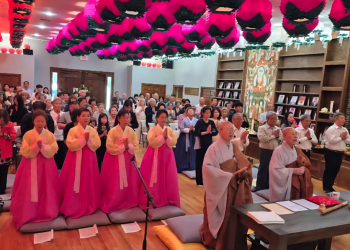 불기 2569년 부처님오신날을 맞아 애틀랜타 전등사에서도 봉축법요식이 열렸다.