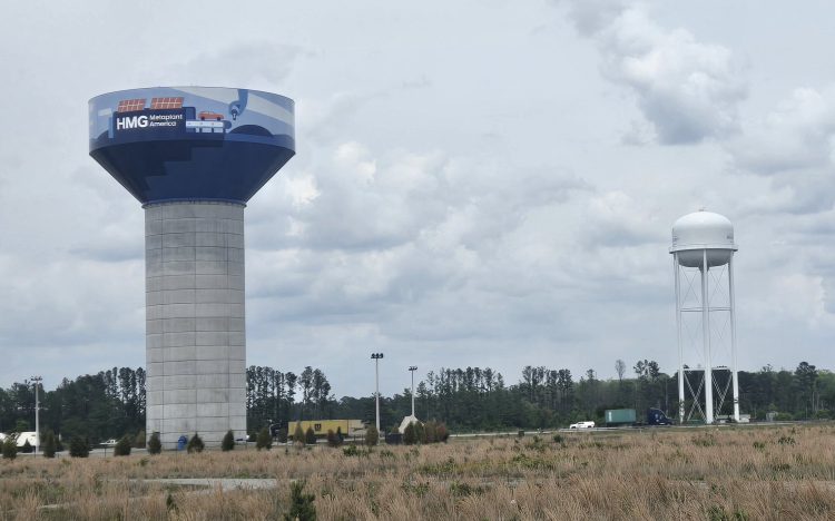 메타플랜트 워터 타워. 중앙포토