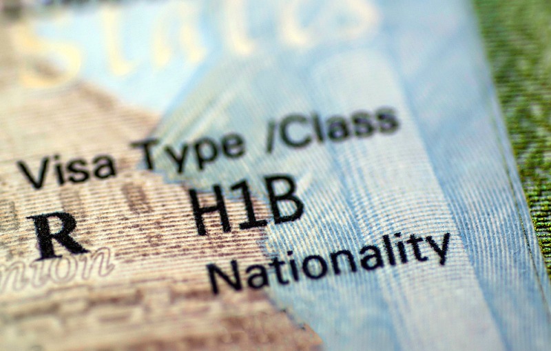 H1B 비자 스탬프