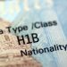 H1B 비자 스탬프. [셔터스톡]