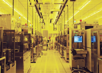TSMC의 파운드리 공장 내부 모습. TSMC 홈페이지 캡처