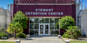 조지아주 스튜어트구치소. ICE 제공