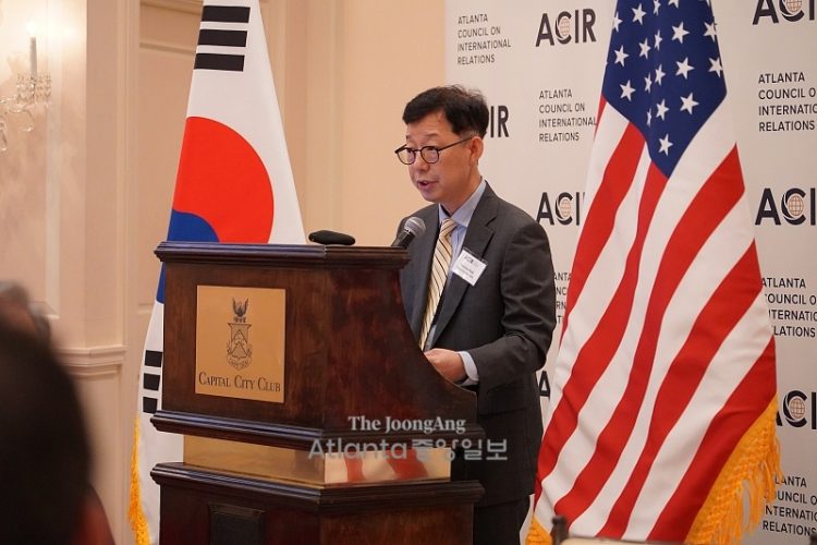 박윤주 총영사. 윤지아 기자