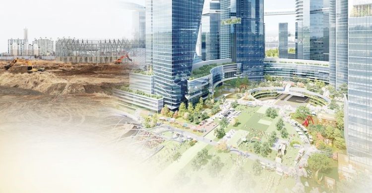 ‘100층 랜드마크’ 용산국제업무지구 조성…세계 최대 수직도시.[CG·연합뉴스TV 제공]