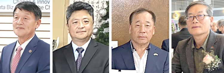 (왼쪽부터) 이경철, 이영준, 조경구, 최시영 씨