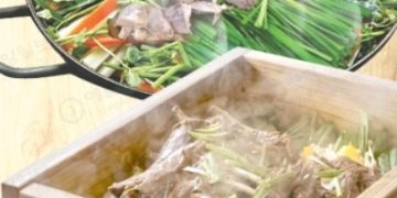 둘루스 ‘이바돔 감자탕’의 인기 보양 메뉴 염소 전골과 수육