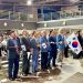 지난 2024년 8월 15일 한인회관에서 열린 광복절 기념식에서 원로들이 태극기를 흔들고 있다. 윤지아 기자.