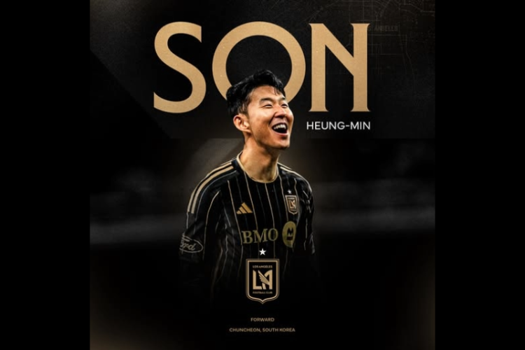 LAFC가 6일 오후 손흥민의 입단을 공식 발표했다.
