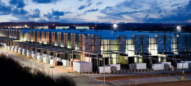 조지아주 더글라스 카운티에 위치한 구글의 데이터 센터. 구글 제공