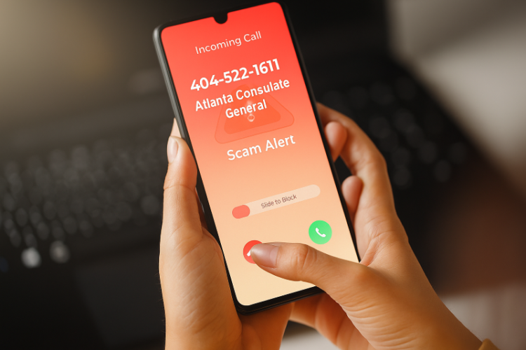 애틀랜타 총영사관을 사칭하는 전화가 최근 급증하고 있어 한인들의 주의가 필요하다.