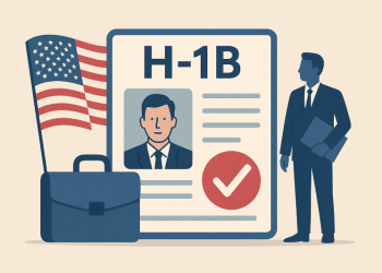 H-1B 비자. [AI 생성 이미지]