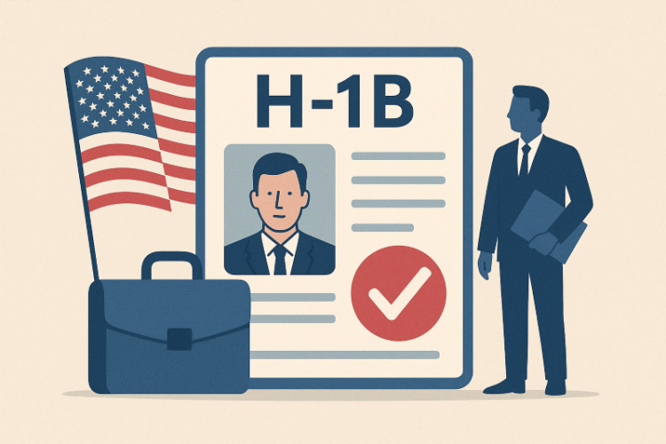 H-1B 비자. [AI 생성 이미지]
